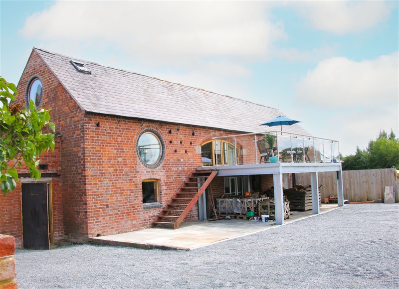 This is the setting of Millstone Cottages - Breidden View