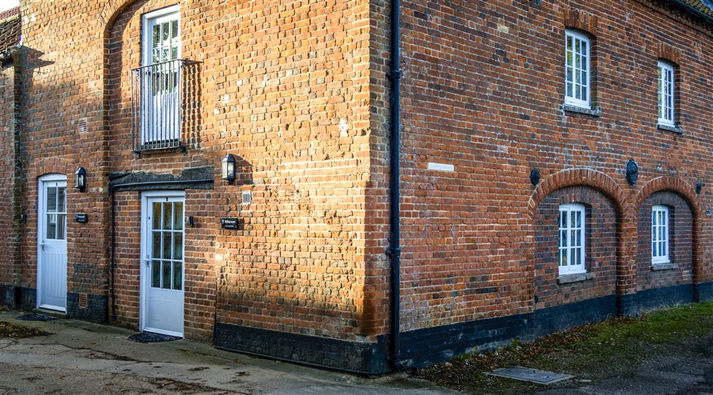 The exterior of Millstream, Norfolk at Millstream in Burnham-overy-staithe, Norfolk