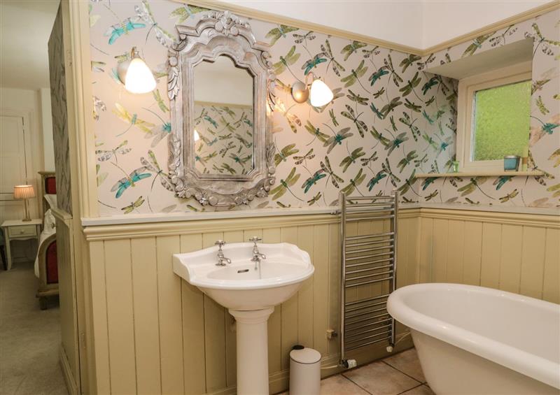 This is the bathroom at Millwood Lodge, Barrow-In-Furness