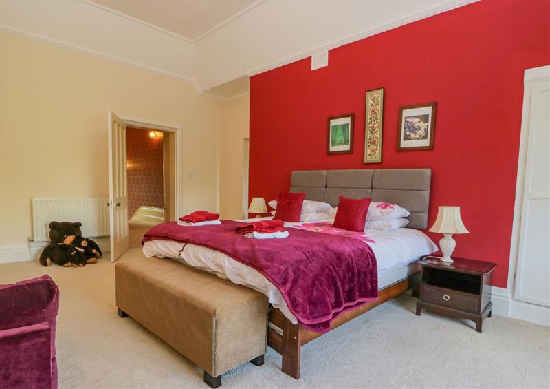 One of the bedrooms at Millwood Manor, Dalton-In-Furness