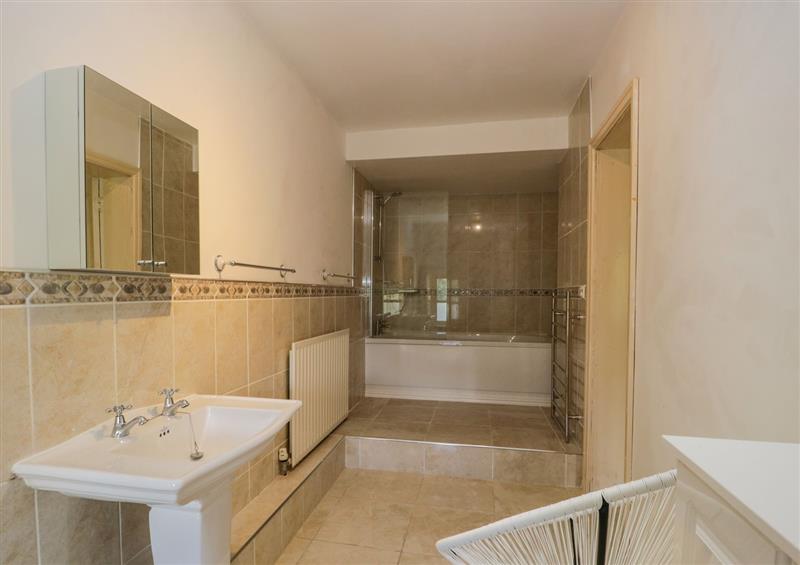 This is the bathroom at Millwood Manor, Dalton-In-Furness