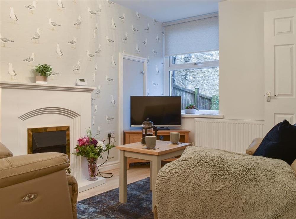 Living area at Millys Cottage in East Ayton, near Scarborough, North Yorkshire