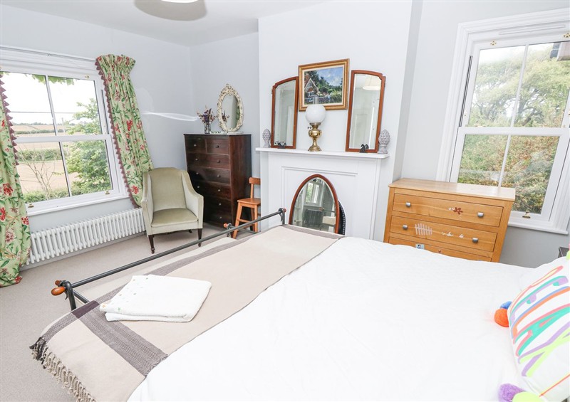 One of the 4 bedrooms at Milston, Chale