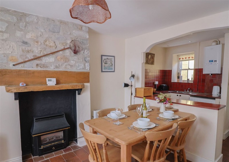 The kitchen at Milton Cottage, Lyme Regis