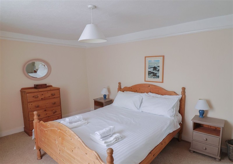 This is a bedroom at Milton Cottage, Lyme Regis