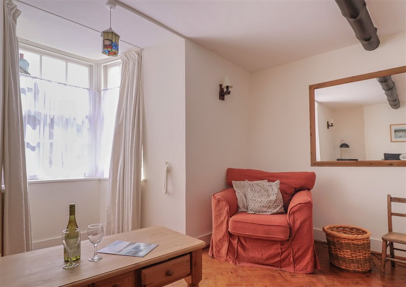 This is the living room at Milton Cottage, Lyme Regis