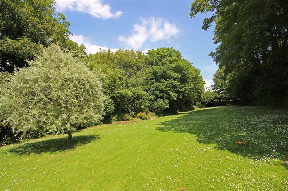 Large mature gardens at Milton Cottage in South Milton, Nr Kingsbridge