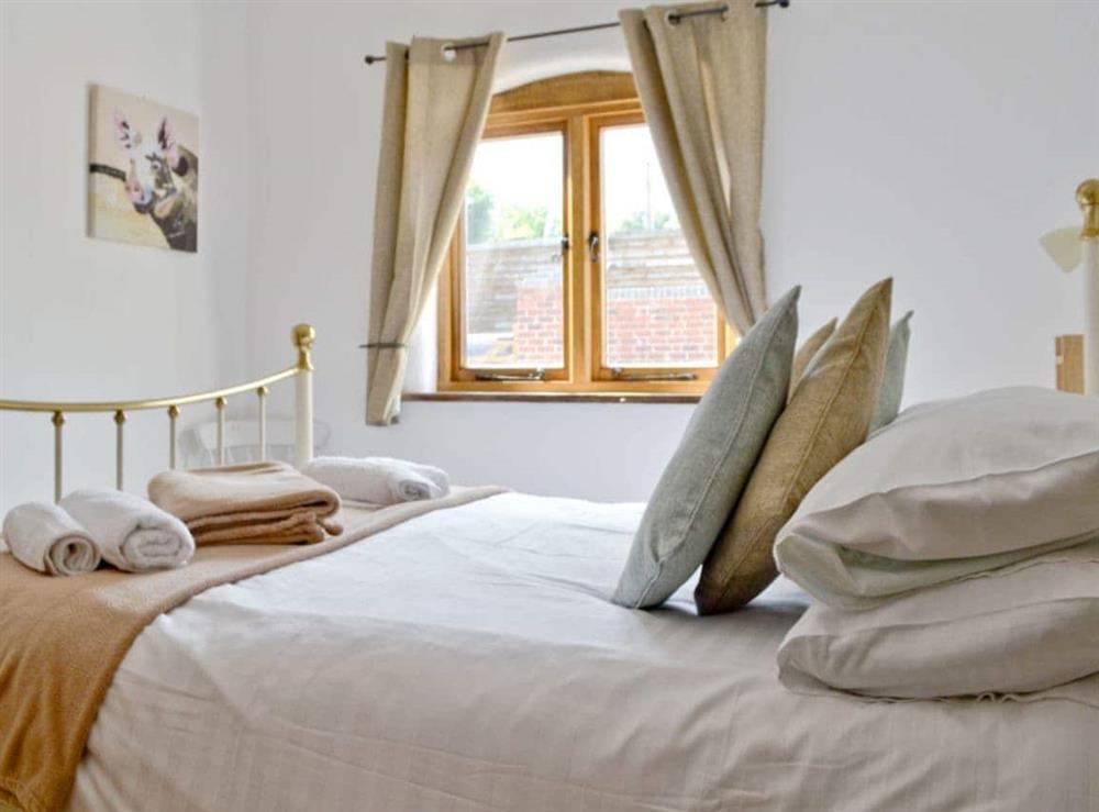 Comfortable double bedroom at The Chaff House, 