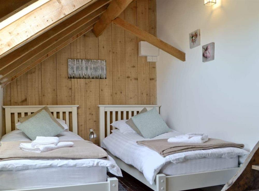 Comfortable twin bedroom at The Old Forge, 