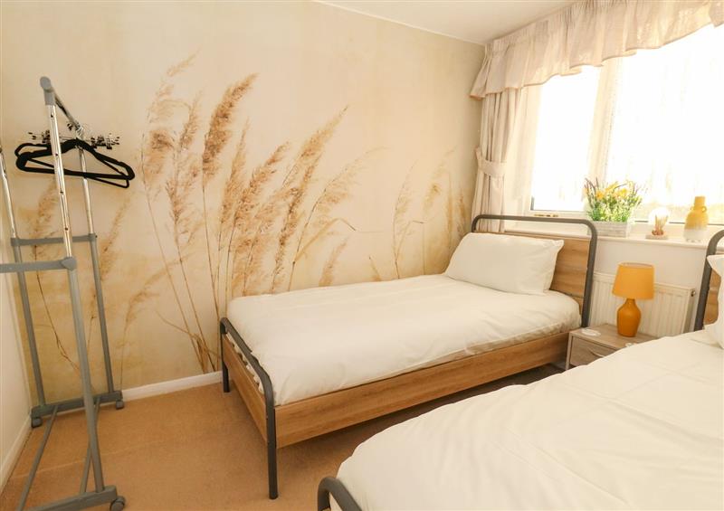 One of the bedrooms at Milton House, Weymouth