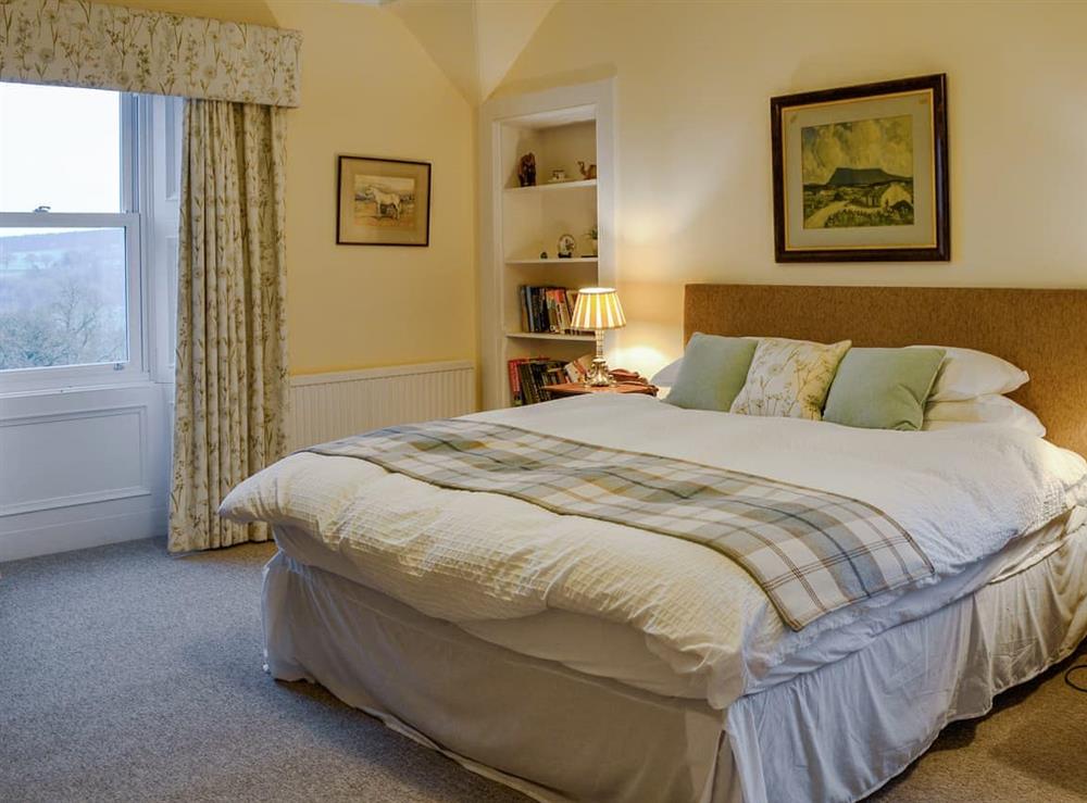 Double bedroom at Milton of Drimmie Farmhouse in Bridge of Cally, near Blairgowrie, Perthshire