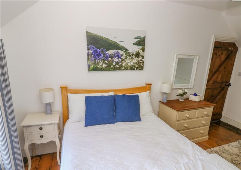 This is a bedroom at Min Y Ffordd, Goodwick near Mathry