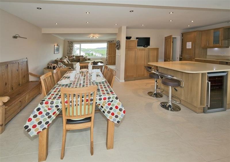 Relax in the living area at Min Y Nant, Abersoch