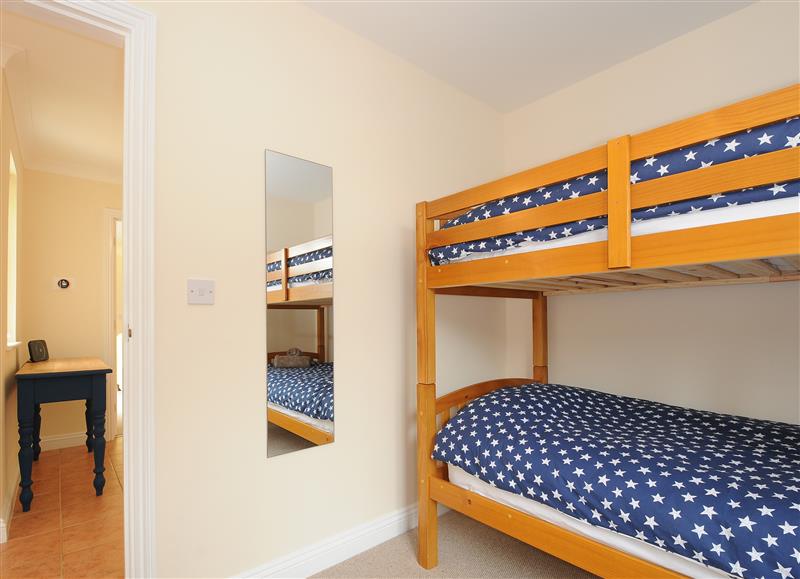One of the 3 bedrooms at Minack, Bude