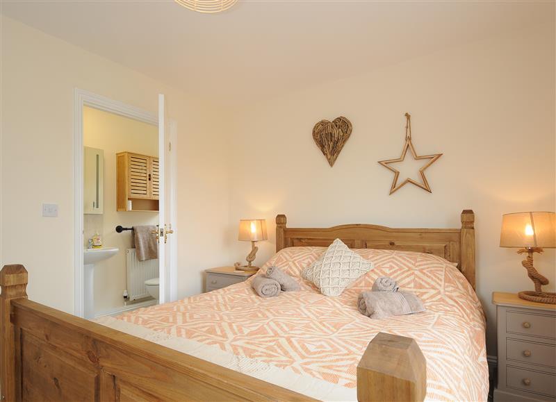 One of the bedrooms at Minack, Bude