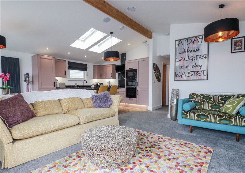 Inside Minack Lodge at Minack Lodge, St Day