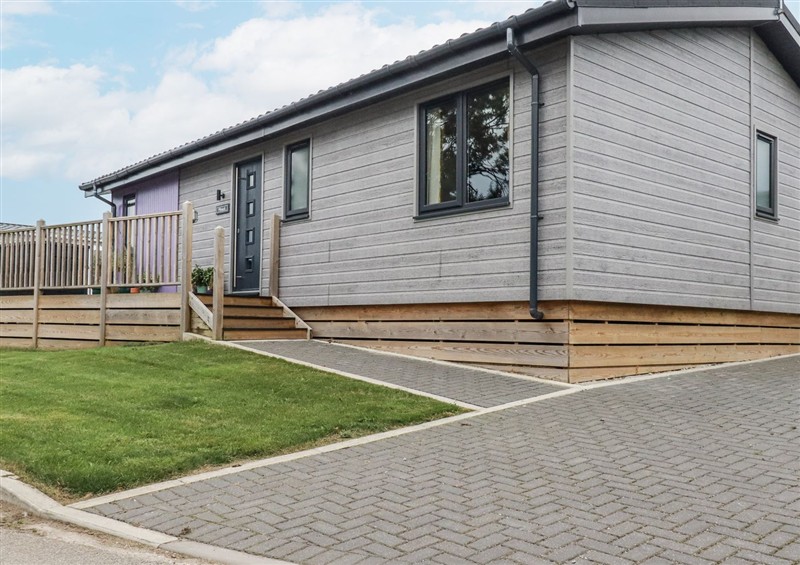 The setting of Minack Lodge at Minack Lodge, St Day