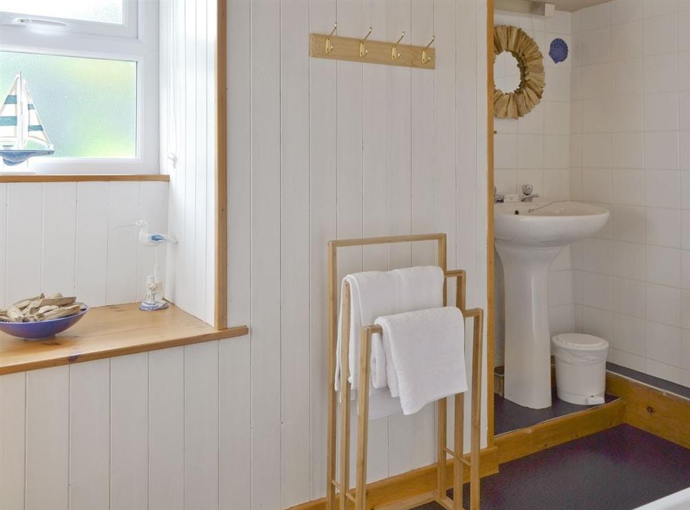 Bathroom at Minallt in Nefyn, near Pwllheli, Gwynedd