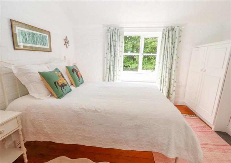 Double bedroom at Minnow Cottage, Malpas, Cheshire
