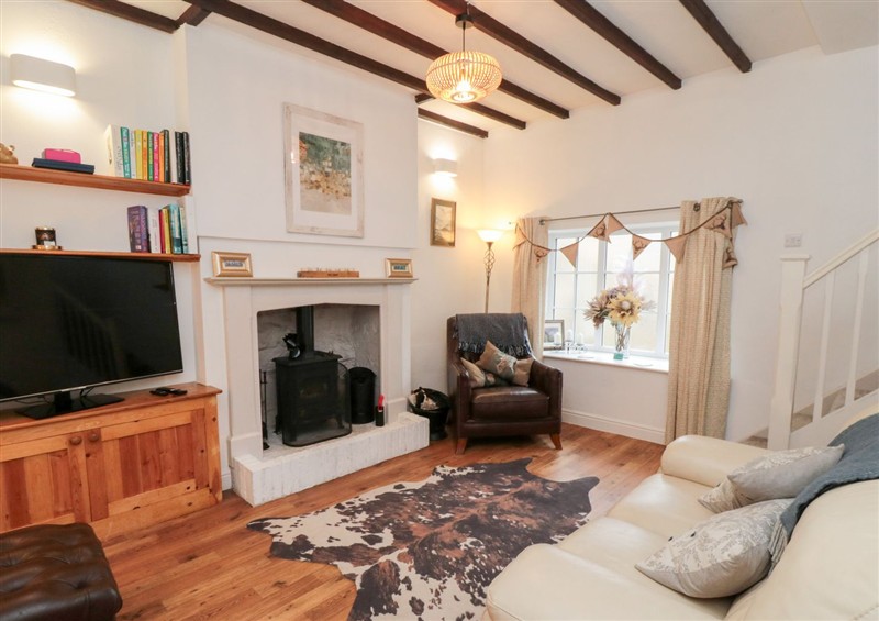 The living room at Minns Cottage, Snainton