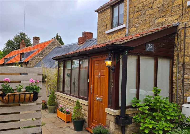 This is the setting of Minn's Cottage at Minns Cottage, Snainton