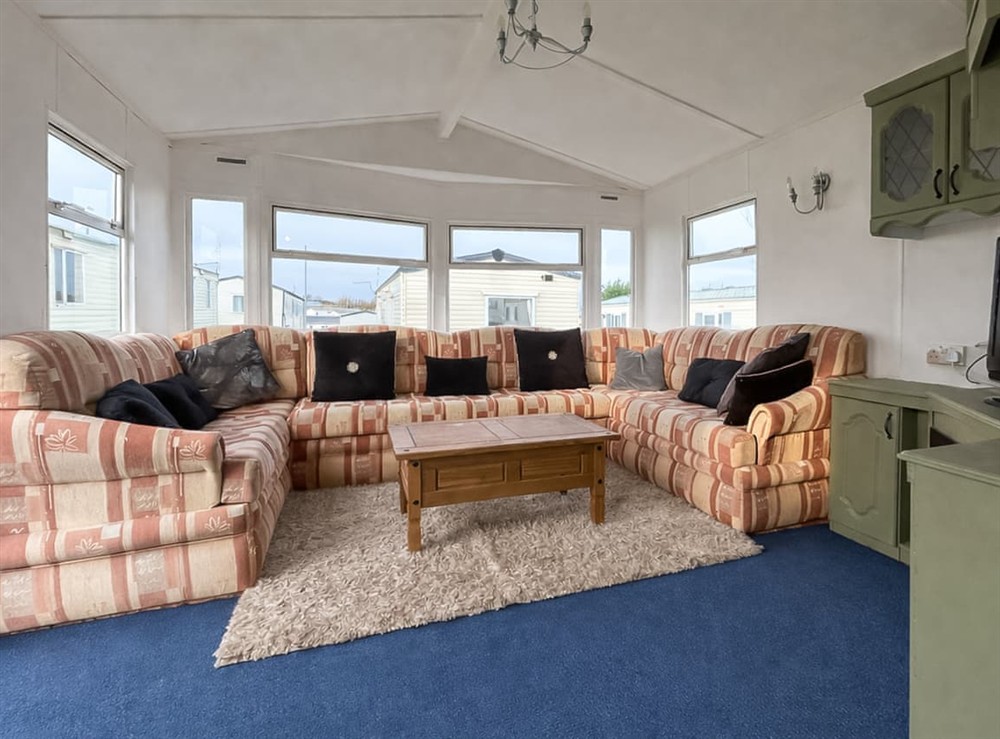 Living area at Minster in Ashcroft Holiday Park, Kent