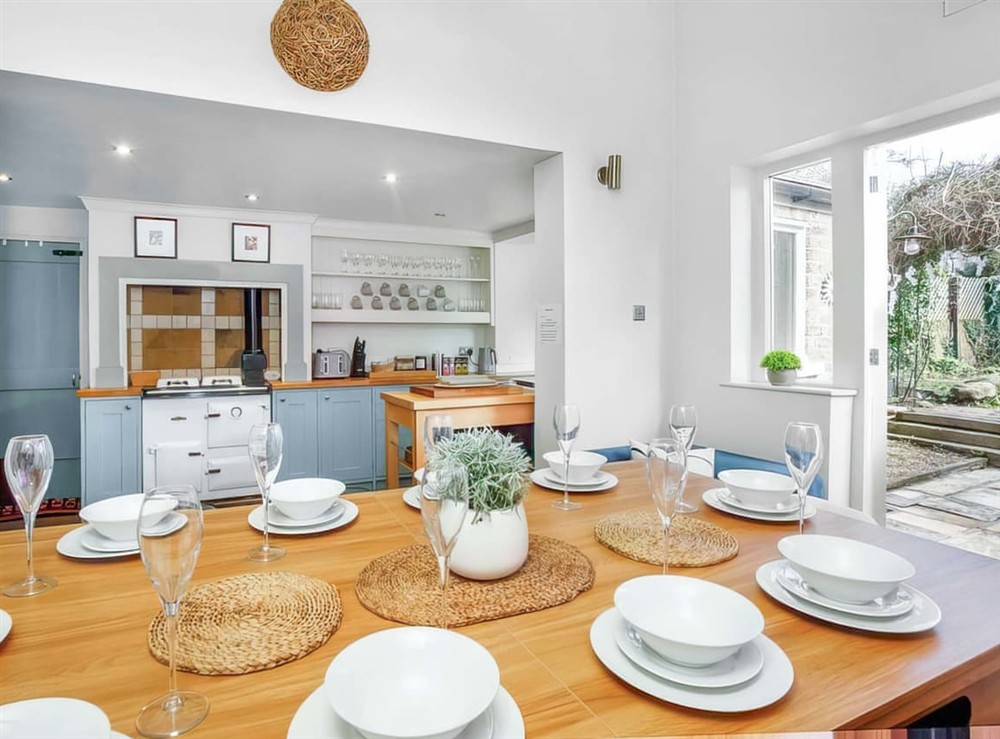 Dining Area at Minster House in York, North Yorkshire