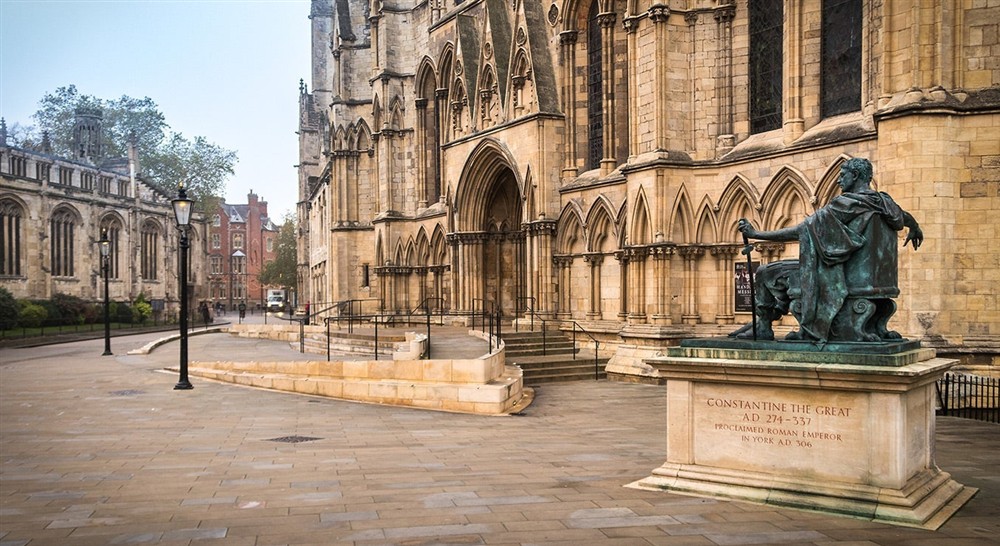 The area local to Minstergate, York at Minstergate in York, North Yorkshire