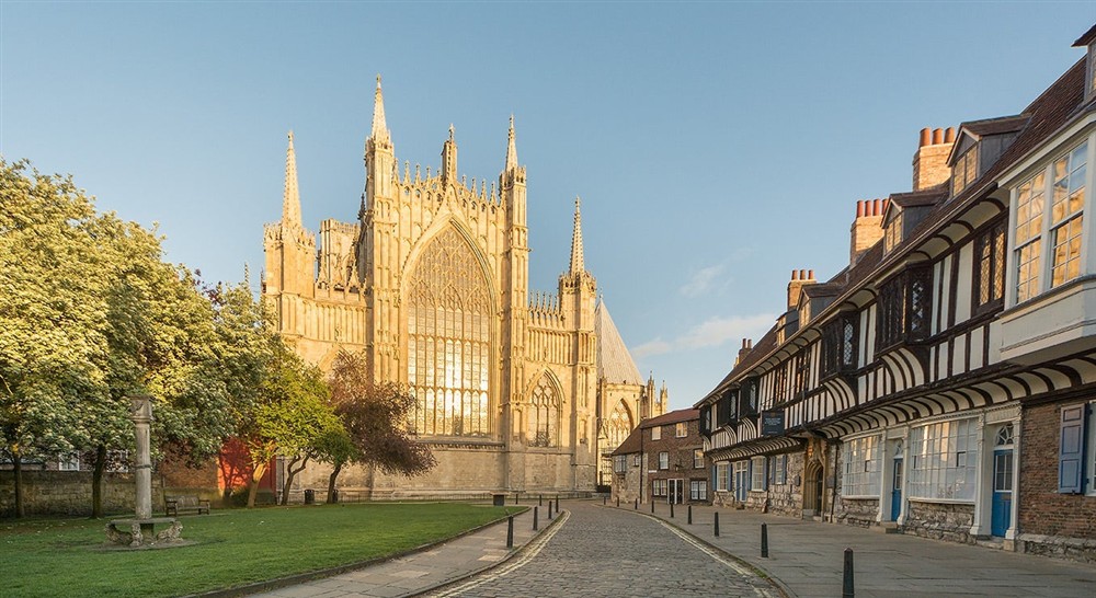 York Minster, York at Minstergate in York, North Yorkshire
