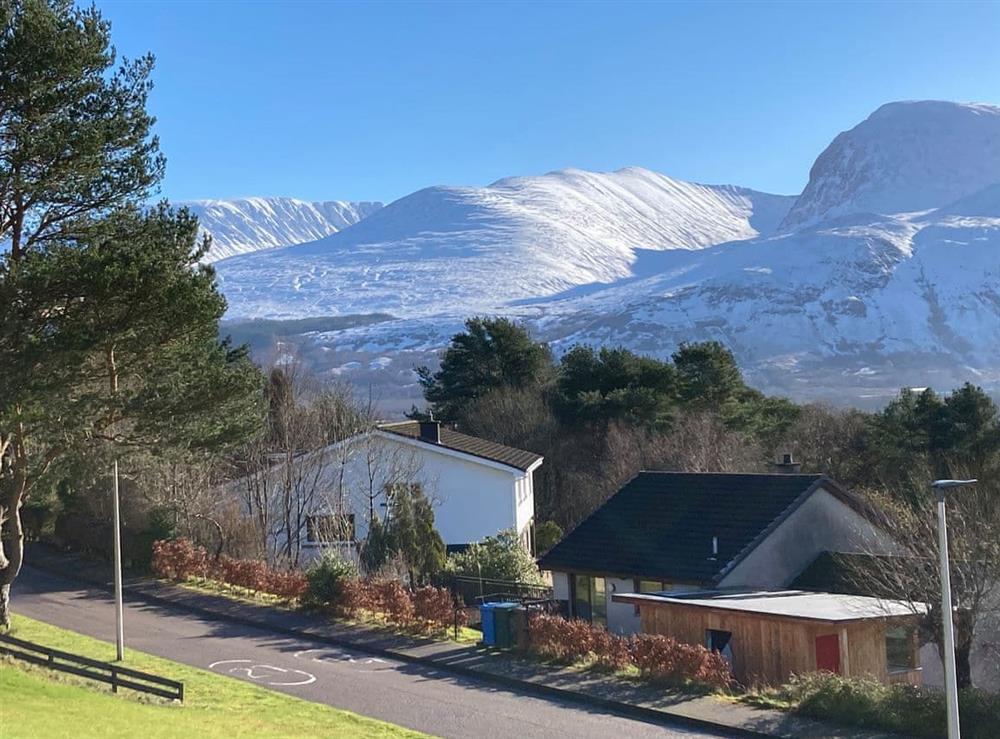 View at Mirador Apartment in Banavie, near Fort William, Highlands, Inverness-Shire