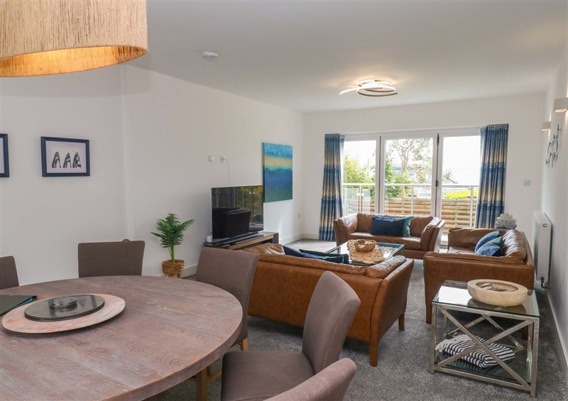 Enjoy the living room at Miramar, Carbis Bay