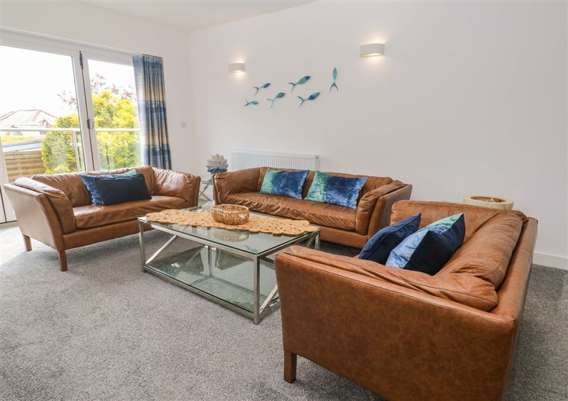 Relax in the living area at Miramar, Carbis Bay