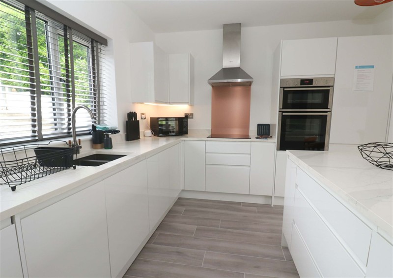 The kitchen at Miramar, Carbis Bay