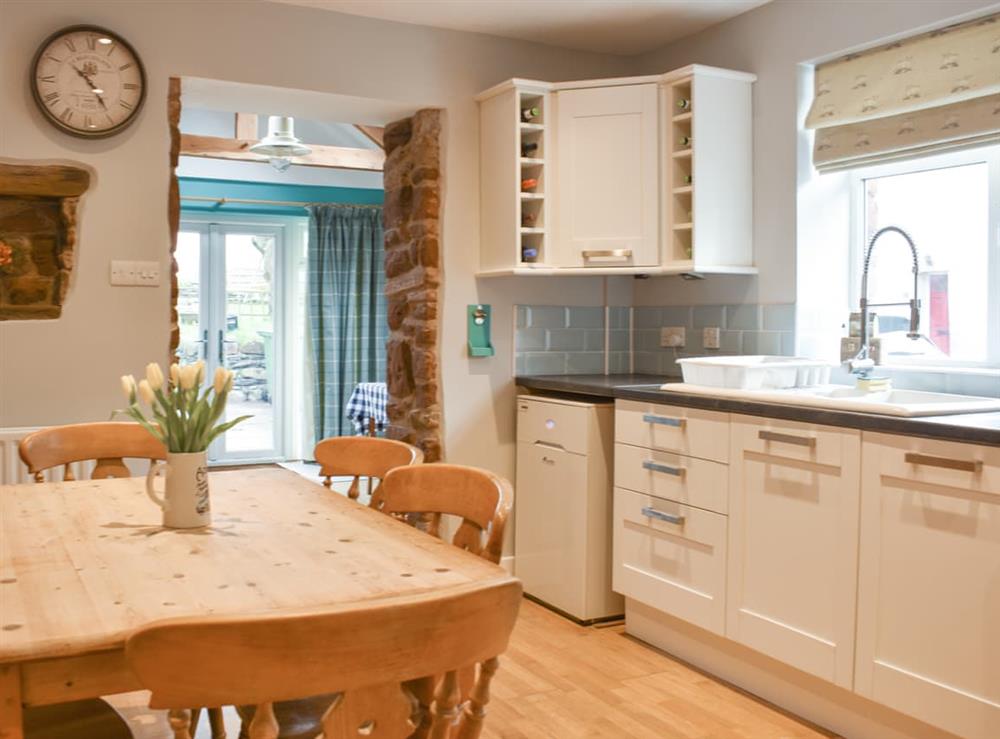 Kitchen/diner at Mirfield in Kirkby Thore in the Eden Valley, Cumbria