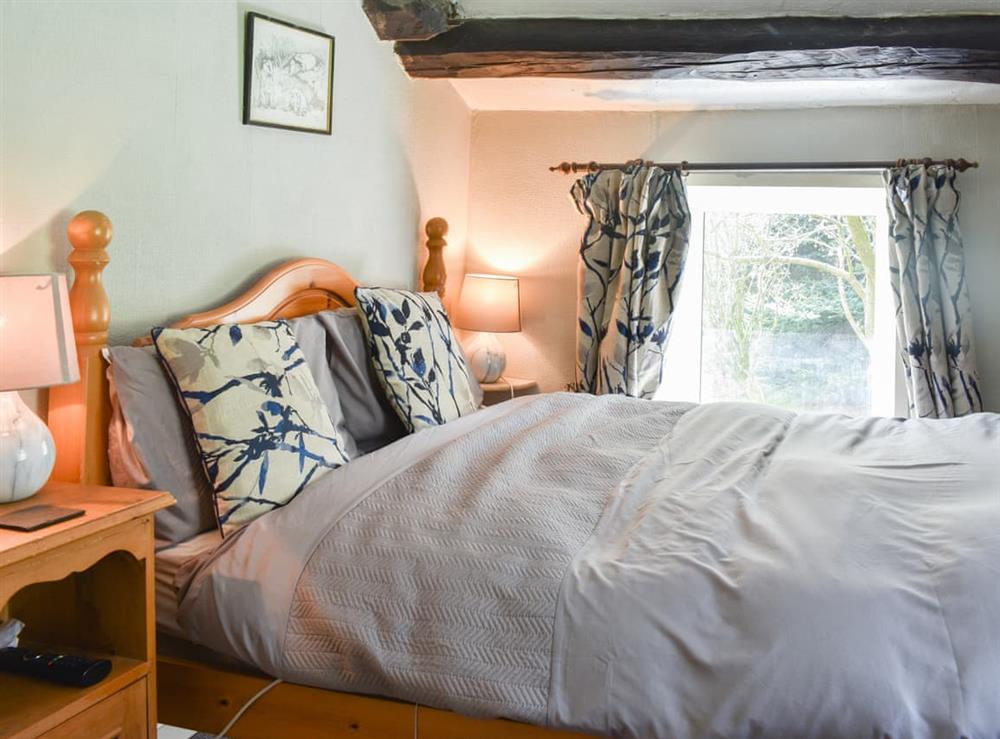 Double bedroom at Mirk Pot Barn in Snaizeholme, near Hawes, North Yorkshire