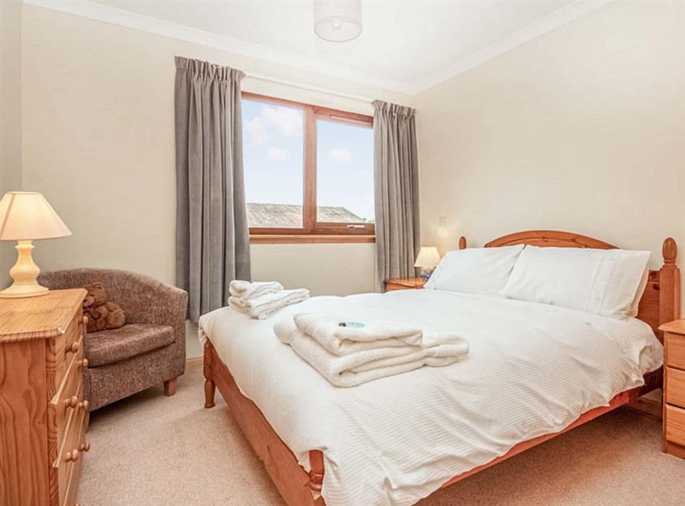 Double bedroom at Mirodon in Brora, Sutherland