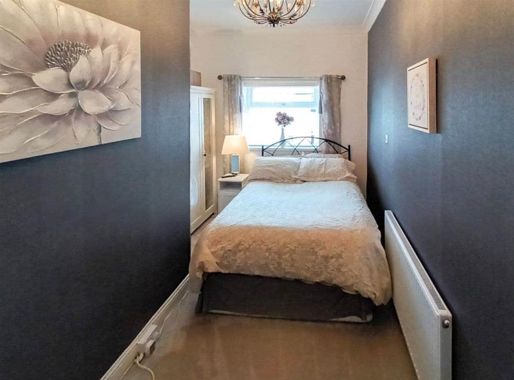 Double bedroom at Mirror Apartment in Seaton Delaval, Northumberland