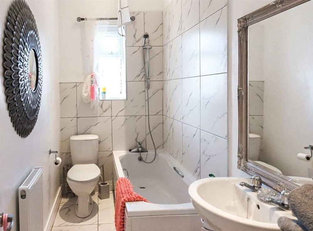 Shower room at Mirror Apartment in Seaton Delaval, Northumberland
