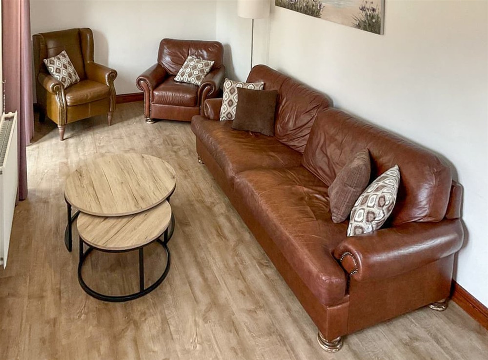 Living area at Mistletoe Cottage in Burnham-on-sea, Somerset