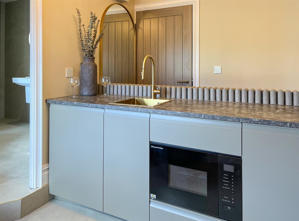 Kitchen area at Mj Apartment in Bowness-on-Windermere, Cumbria