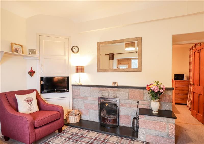 This is the living room at Moalnaceap, Aigas near Beauly