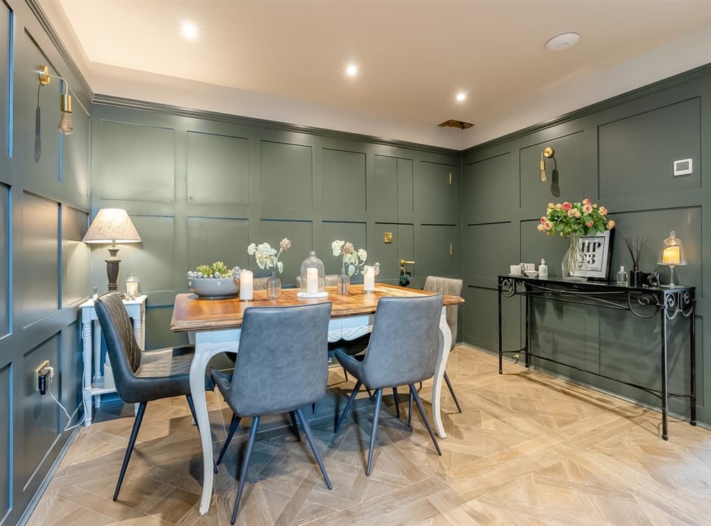 Dining Area at Moat Farm in Tring, Buckinghamshire