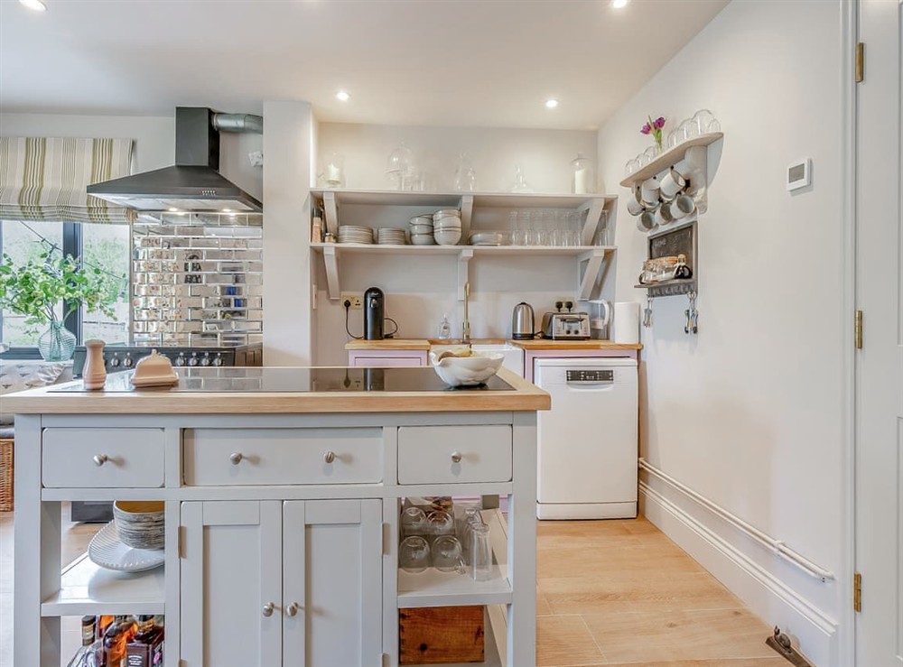 Kitchen at Moat Farm in Tring, Buckinghamshire