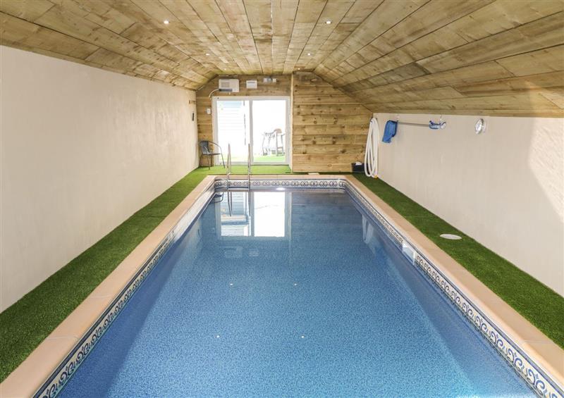 Enjoy the swimming pool at Moel Yr Wyn, Rhiw near Aberdaron