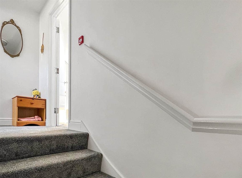 Stairs at Moglett Cottage in Fincham, near King’s Lynn, Norfolk