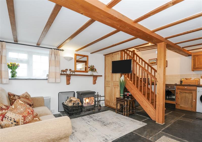 Enjoy the living room at Mole Cottage, Henwood near Upton Cross