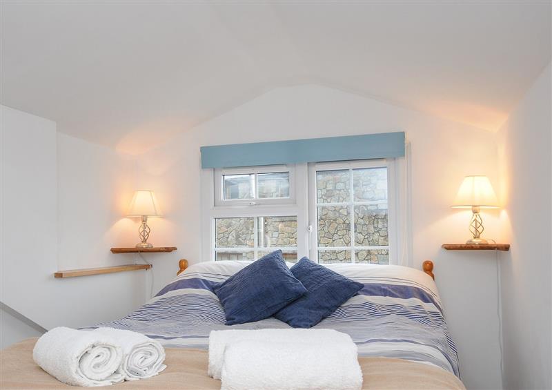 This is a bedroom at Mole Cottage, Henwood near Upton Cross