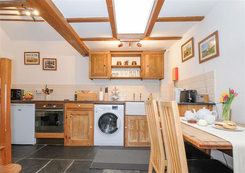 This is the kitchen at Mole Cottage, Henwood near Upton Cross