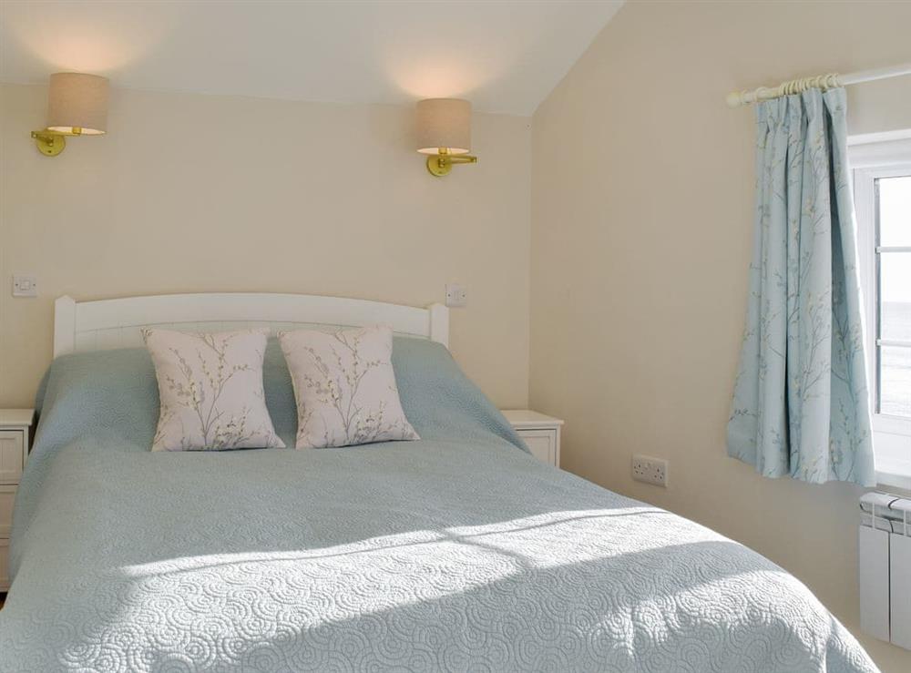 Comfortable double bedroom at Mole End in Amroth, near Saundersfoot, Pembrokeshire, Dyfed