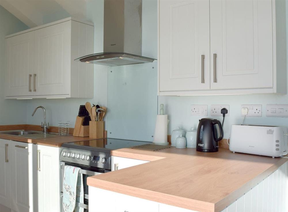 Ideal kitchen at Mole End in Amroth, near Saundersfoot, Pembrokeshire, Dyfed